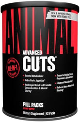 Animal Cuts Thermogenic Fat Burner - Weight Loss Pills for Women and Men for Metabolism, Energy, Focus, and Nootropic Brain Support with Ketones Appetite Suppressant Diet Pills, 42 Packs